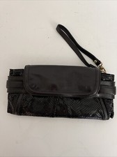 Kooba Women Black Leather