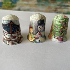Set Of Three Vintage Christmas