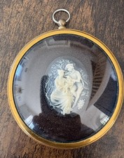 Vintage Boy and Girl In Cameo