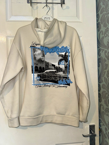 Hoodrich beige graphic print - beige,