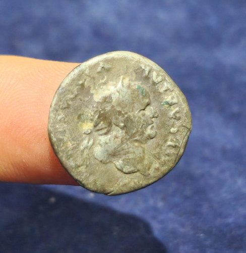 Rare vespasian roman coin - rare,