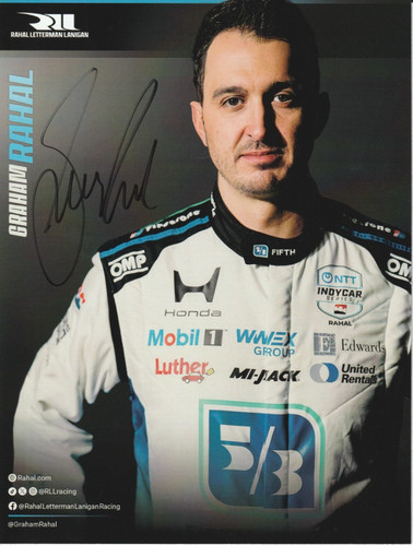 2026 graham rahal - rahal, signed