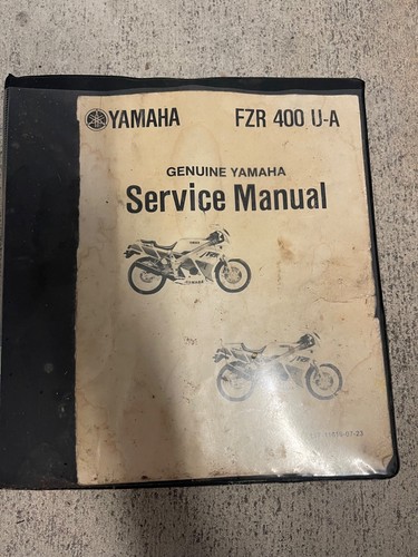 Yamaha fzr 400 service - yamaha,