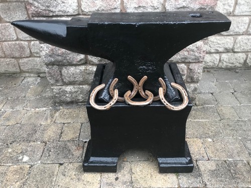 Real used horseshoes x5 - real,