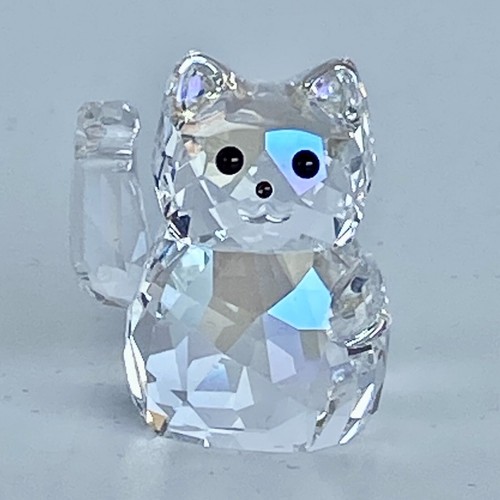 Swarovski crystal lucky cat - swarovski,
