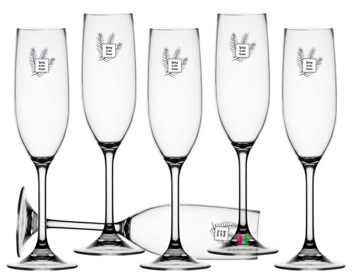Champagne glass set - glass,