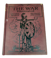 The War Illustrated Volume 7 Hammerton The Amalgamated Press Hardcover Vintage