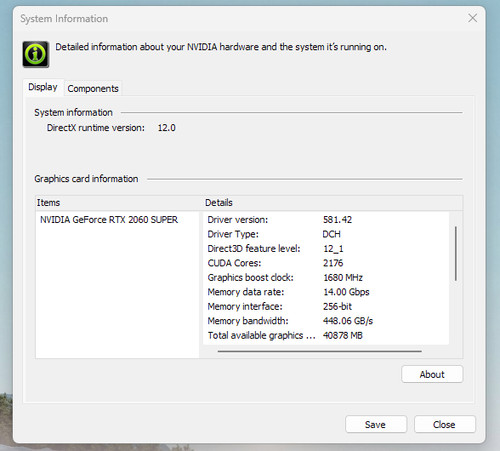 Gigabyte rtx 2060 super - rtx,