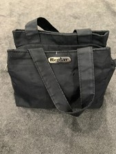 Used - Good Condition - Black Replay Mini Zipped Handbag Purse Holdall 