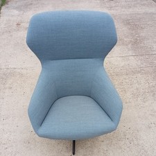 Brunner Ray High Back Lounge Chair Grey