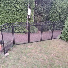 5x Garden Fence Metal Animal