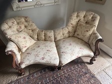 Unusual Victorian Doublended Sofa