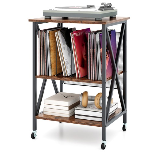 Costway record player - record,