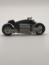 Hot Wheels 2.6” DODGE Black MOTORCYCLE BIKE Diecast Motorbike Mattel