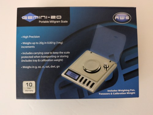 Aws gemini milligram scale - aws,