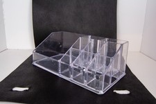 Small Acrylic Desk Organizer Suitable for Pens, Pencils, Markers, Notepads etc.