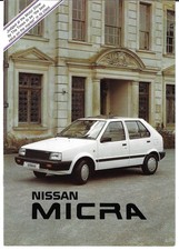 Nissan Micra 1988-1989 UK