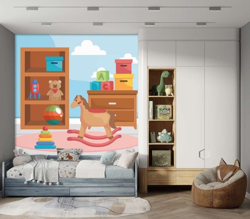 Fleece photo wallpaper mural