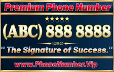 Premium Phone Number , Fancy