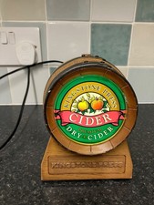 KINGSTON PRESS DRY CIDER LIGHT UP PUMP FONT. CONVERTED TO 240V LED