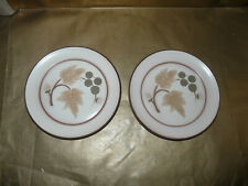 2x denby cotswold medium / dessert / salad plates 8" diameter