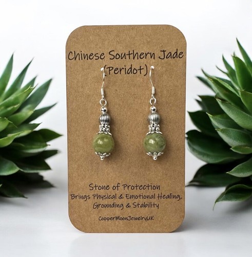 Peridot earrings 925 sterling - peridot,