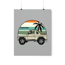 Gwagen Cabrio Beach Wall Art