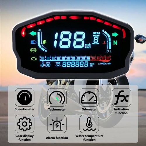 Lcd digital motorcycle - lcd,