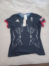 Ladies Adidas Size 16  Sports Top Team GB 2016 Running Gym Breathable Light
