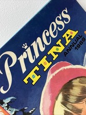 PRINCESS TINA ANNUAL 1969 - Vintage 60s Nostalgia - Christmas Annual Retro Gift