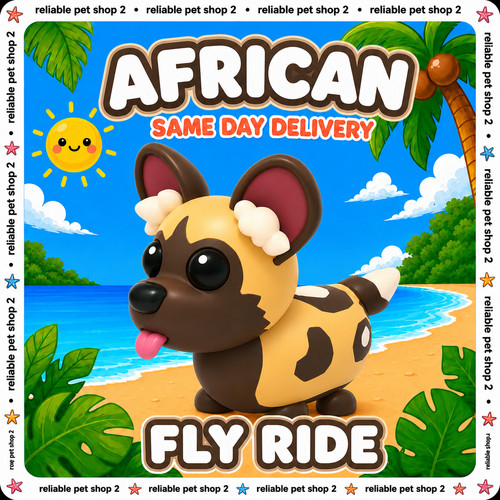 African wild dog adopt - african, ✨