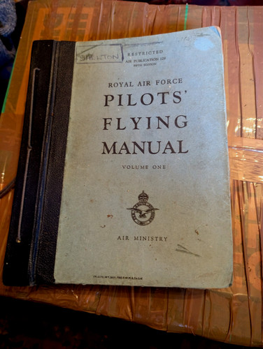 Raf pilot flying - manual, l