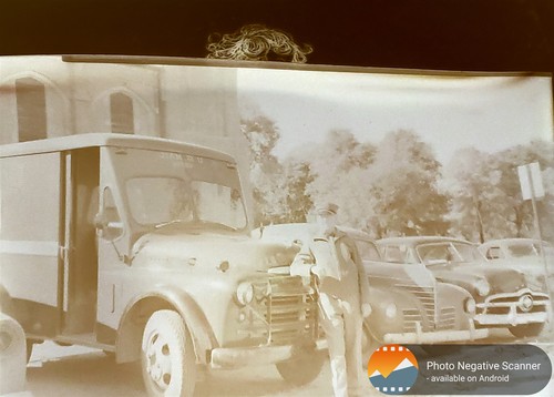 Vintage photo negative post - of,