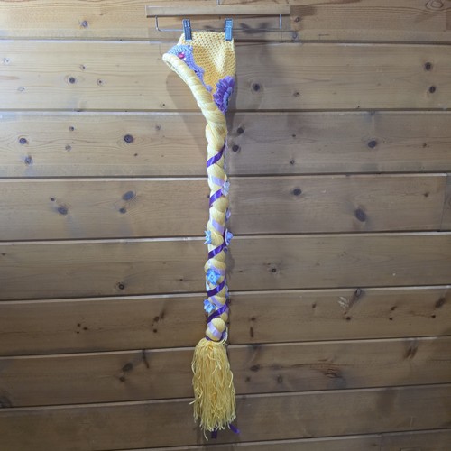 Crochet yarn wig princess - crochet,