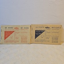 Vintage Red and Blue Motor