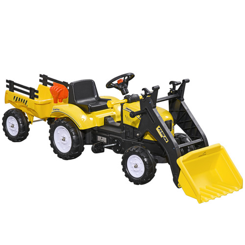 Homcom pedal kart - kart, ride