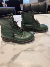 Vintage Green Doctor Martens