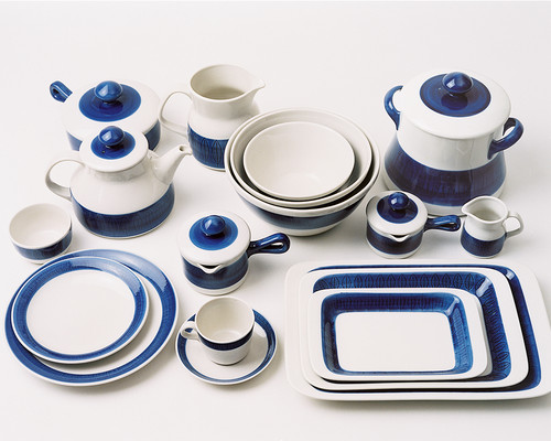 Rorstrand koka blue tableware - rorstrand,