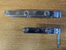 Dinghy  Rudder Gudgeon and Pintle Holt Allen 45mm  A4018 A4017 Stainless Steel