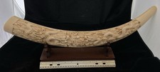 Hand carved faux tusk - hand,