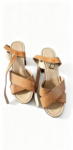 Women tan strap - women’s, heeled