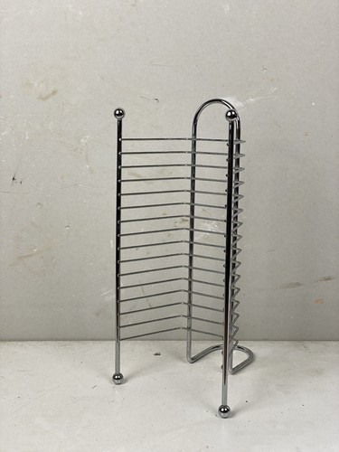 Small metal storage rack - cd,