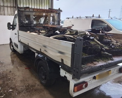 Rear axle nissan nv400 mk2 - rear,