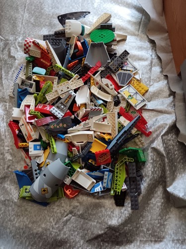Lego spare parts decorated - parts.,