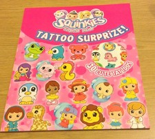 TATTOO SURPRIZE Squinkies Book