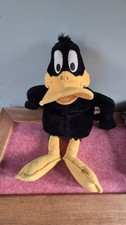 Vintage 1997 Looney Tunes  Warner Bros Daffy Duck Water Bottle PJ Cover Case 24”