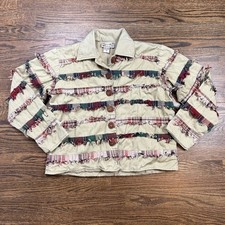 Vtg Carrie Allen Jacket Womens