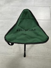 Folding Northfield Tripod Stool supported by 3 legs that collapse together
