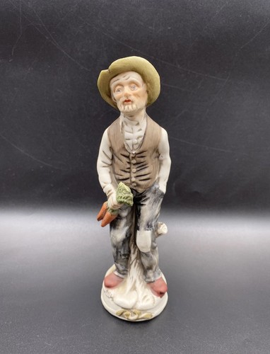 Old man figurine holding - old,