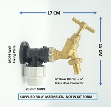 MDPE Compression Wall Plate